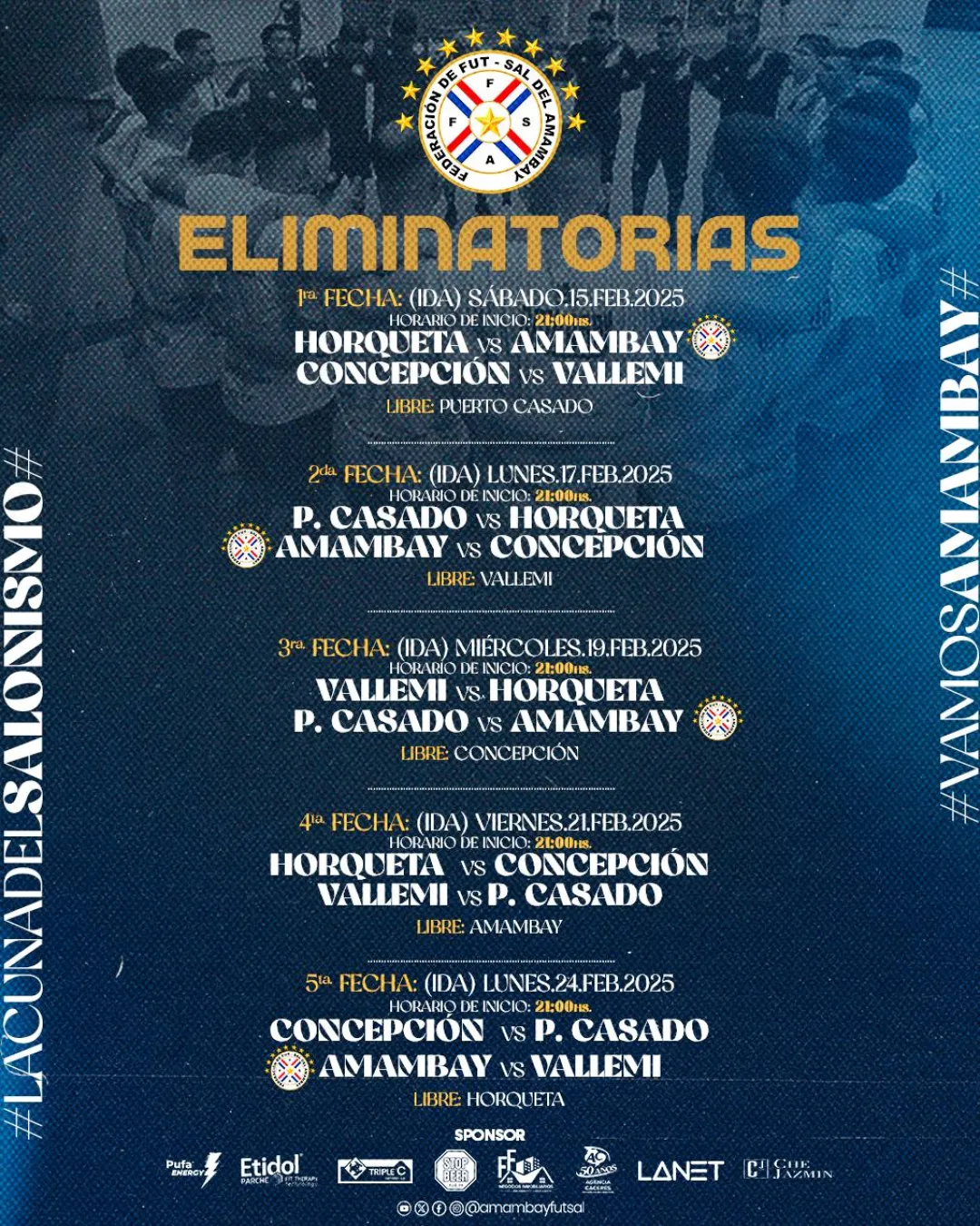 Amambay continúa con paso firme en el nacional de salonismo