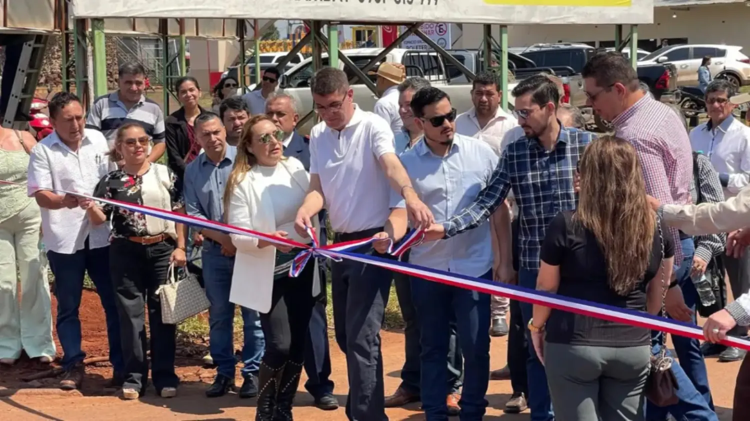 Inauguraron la calle Diputado Nacional Eulalio Gomes Batista en Pedro Juan Caballero