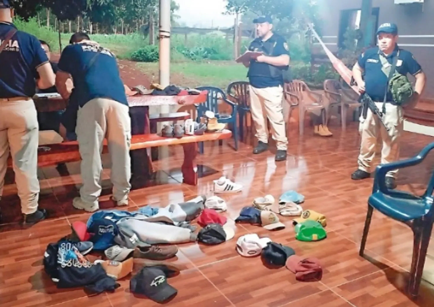 La Policía capturó a tres sospechosos del robo bancario en Katueté