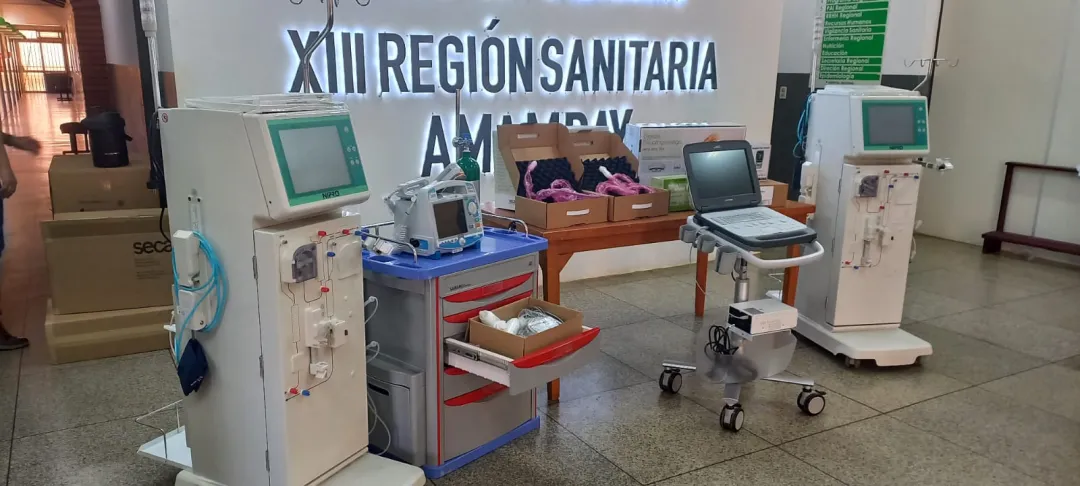 Nuevos equipos fortalecen al Hospital Regional de Pedro Juan Caballero