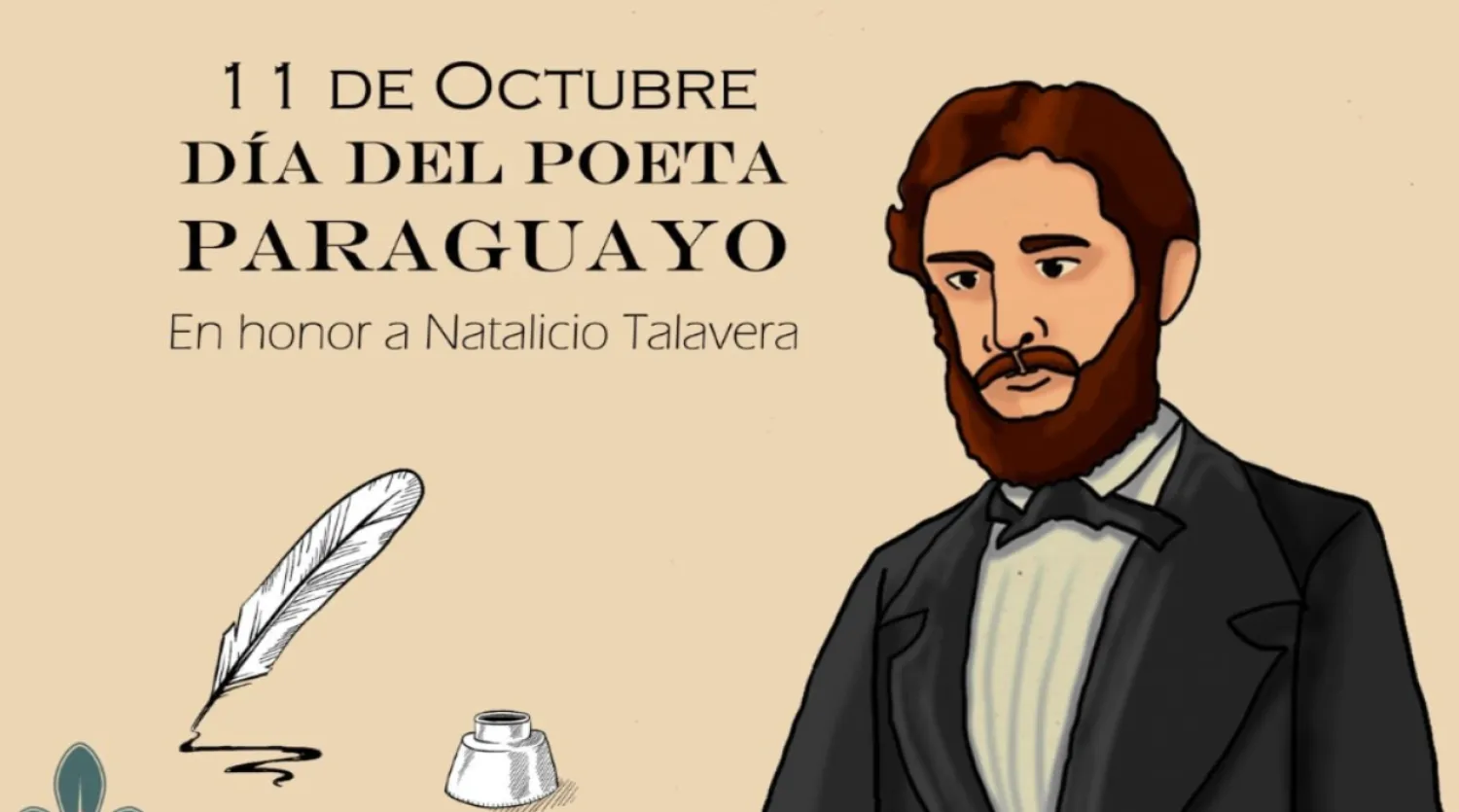 Hoy 11 se celebra el día del poeta paraguayo