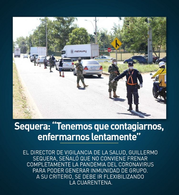 Sequera: "Tenemos que contagiarnos, enfermarnos lentamente"