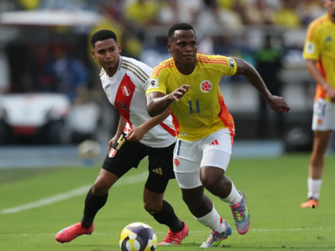 Colombia empató 0-0 con Perú  en las Eliminatorias al Mundial 2026
