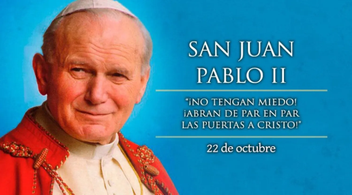 Hoy celebramos la fiesta del Papa San Juan Pablo II el Grande