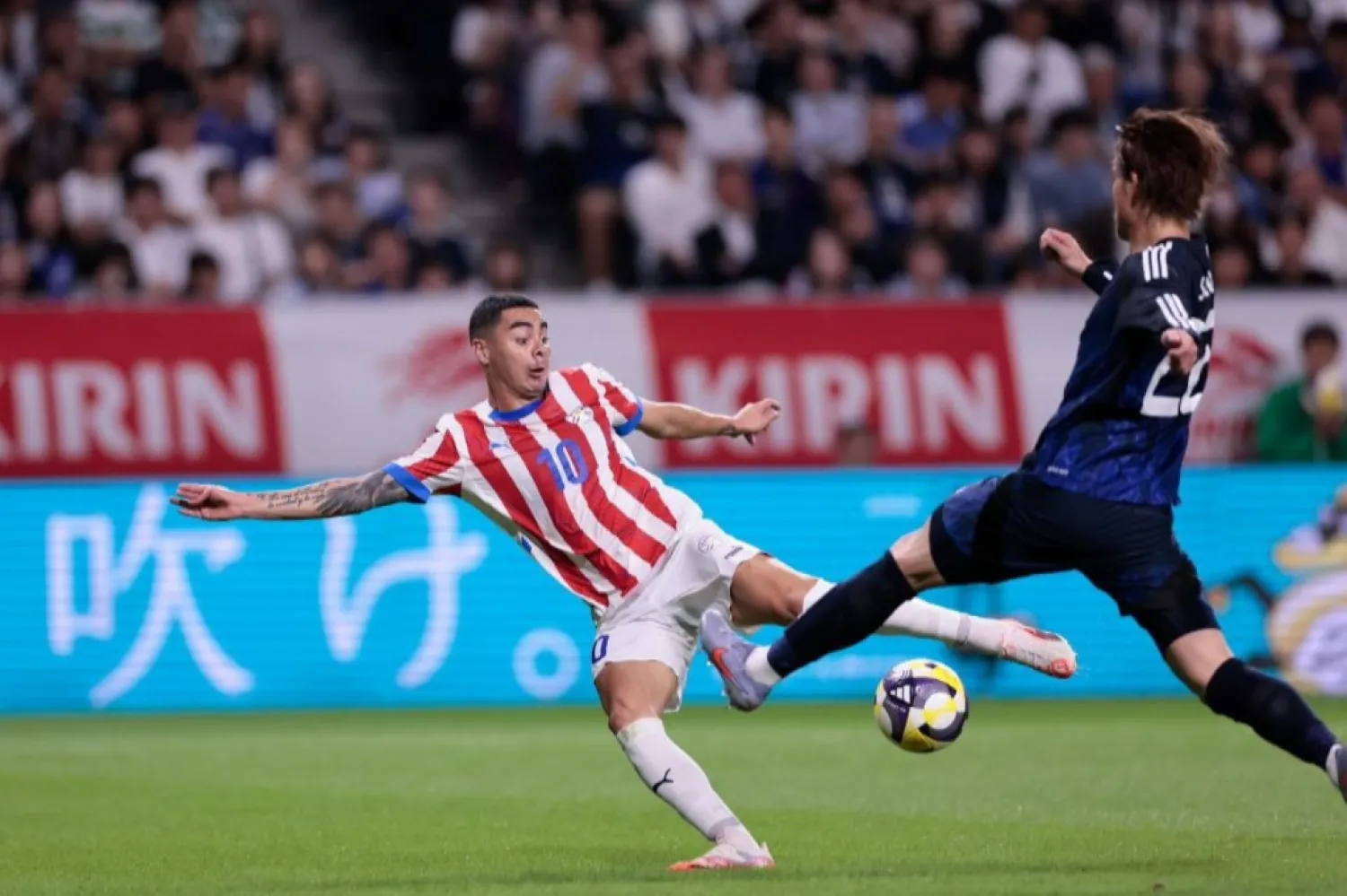 Sobre la hora Japón le empata a Paraguay en Osaka