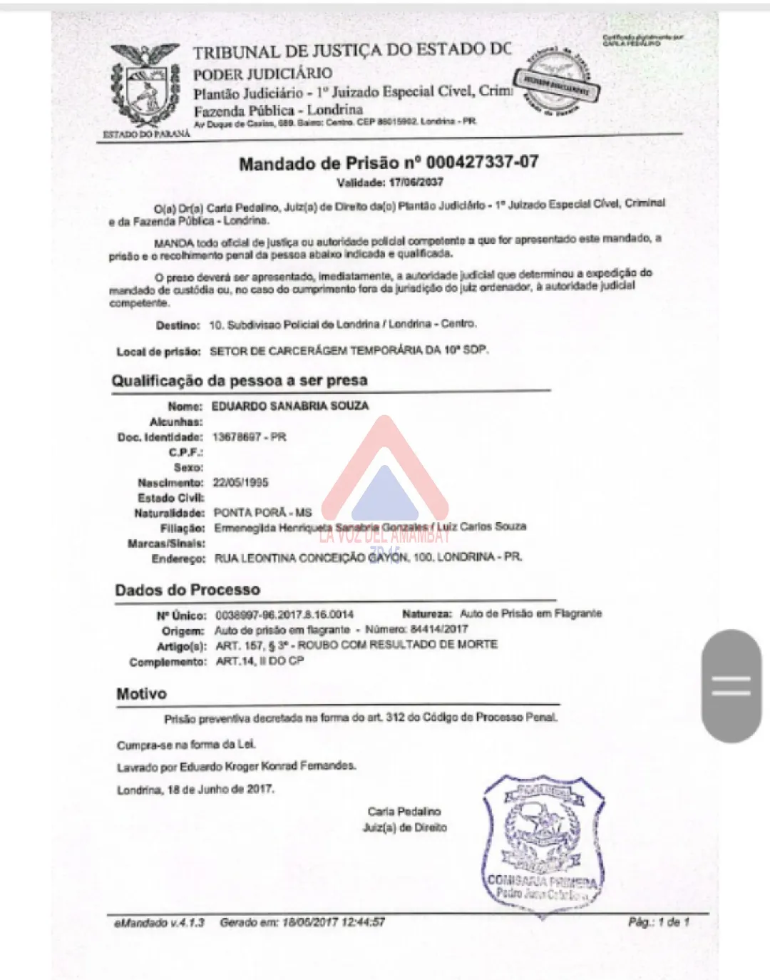 Dudas sobre actuación de jueza en nuestra ciudad deja al descubierto forma de liberar presos