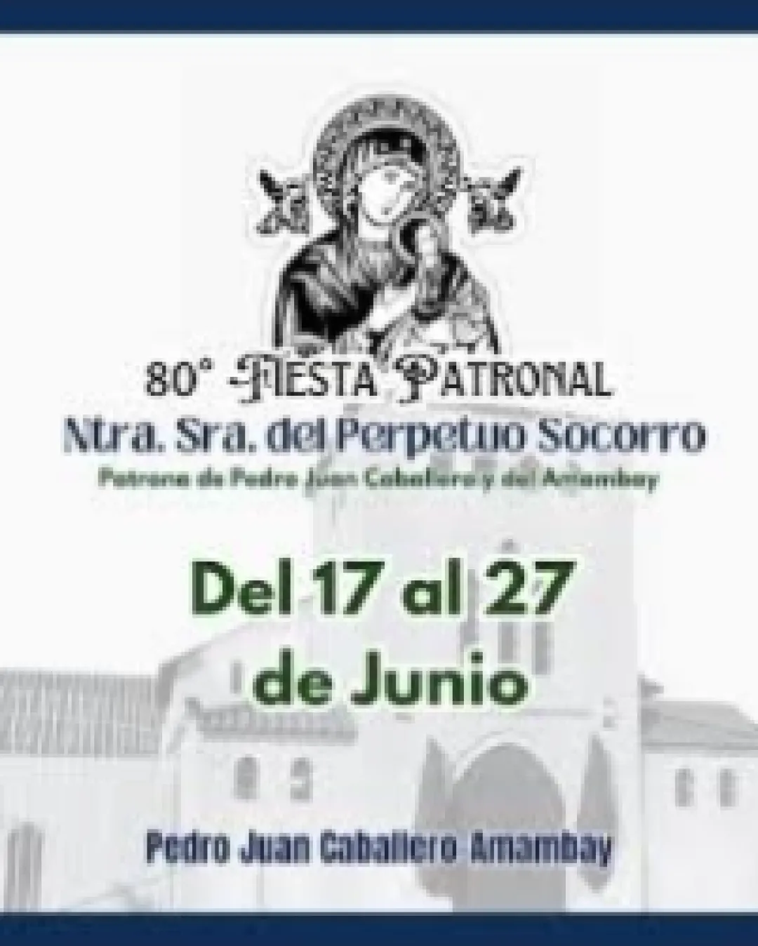 Llegamos al cuarto día del novenario a la Santa Patrona de nuestra ciudad
