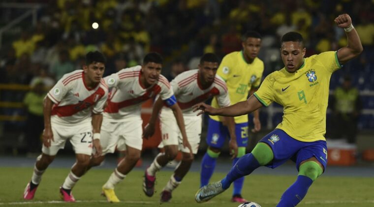Brasil inaugura el Sudamericano Sub-20 con goleada ante Perú