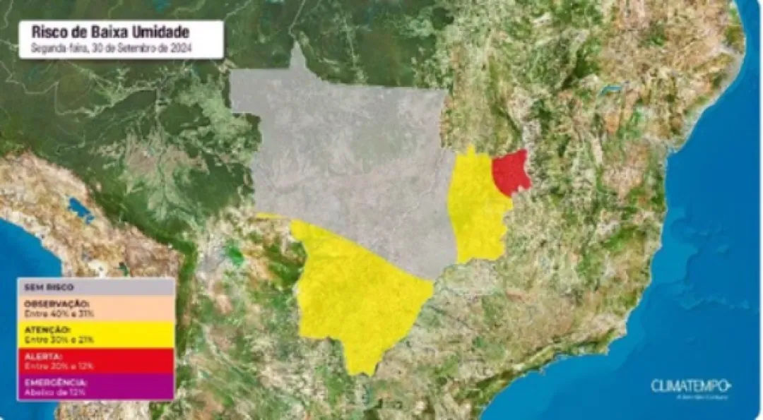 Octubre llega con una nueva ola de calor, altas temperaturas y baja humedad en MS