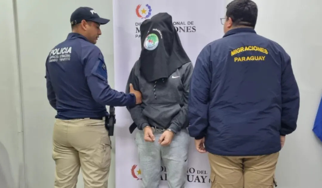 Migraciones expulsa y entrega al Brasil a serbio vinculado a grupo criminal de los Balcanes