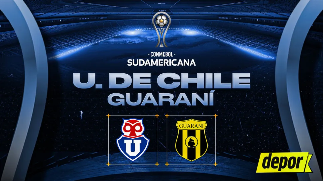 Guaraní se mide con Universidad de Chile, a las 19:00 por el juego de ida de los Playoffs de la Sudamericana.