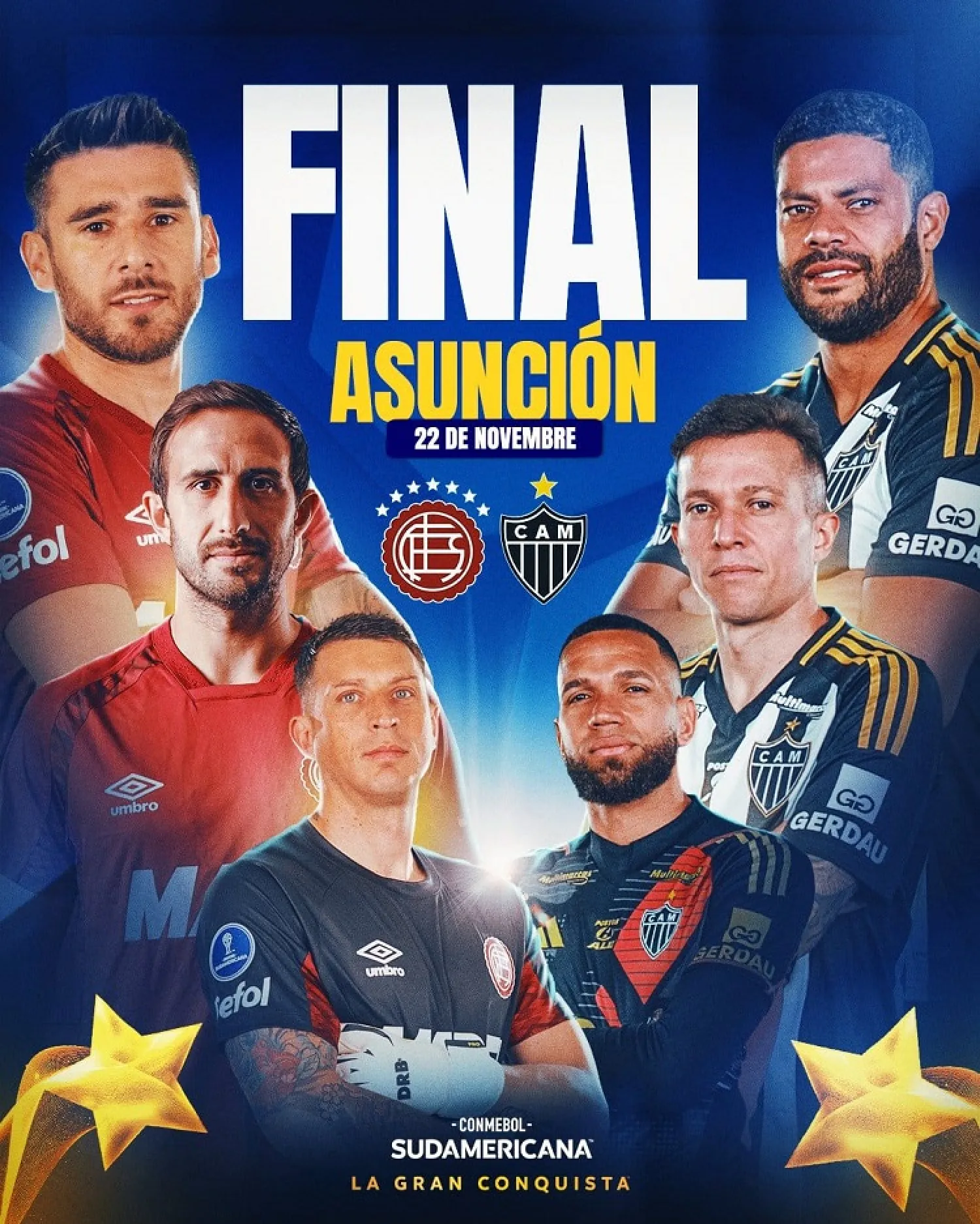 Lanús y Mineiro disputarán en Asunción la final de la Sudamericana