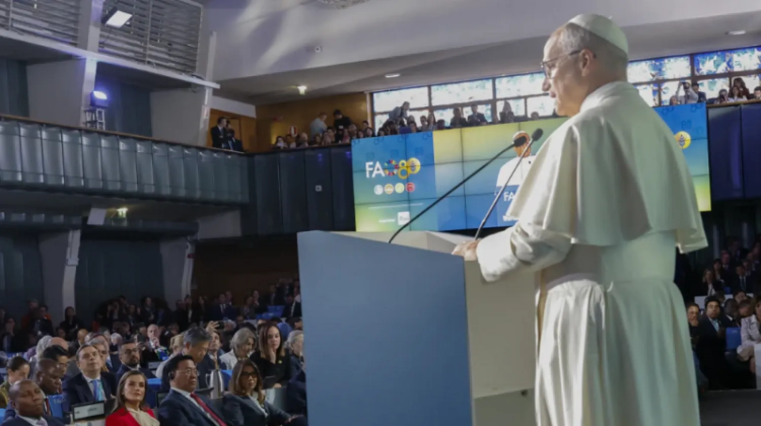 Papa León XIV ante la FAO: “Que millones de personas vivan con hambre es un fracaso”