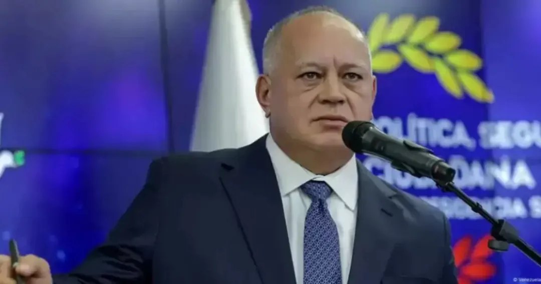 Cabello rechaza acusación de EEUU sobre incautación a Maduro