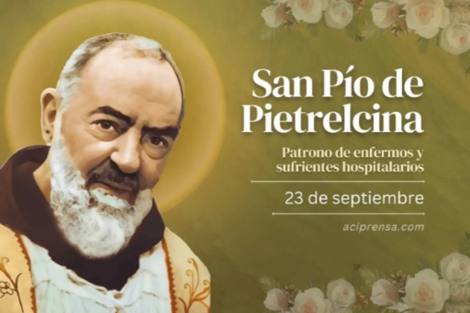 Hoy celebramos a San Pío de Pietrelcina, quien recibió los estigmas de Cristo