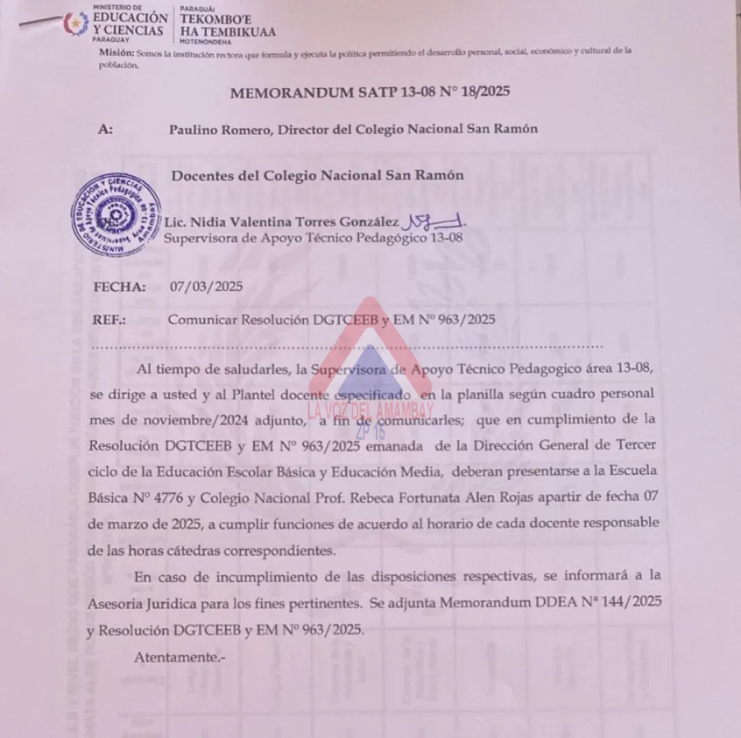 Clausuran colegio en Pedro Juan Caballero por supuesto capricho politico