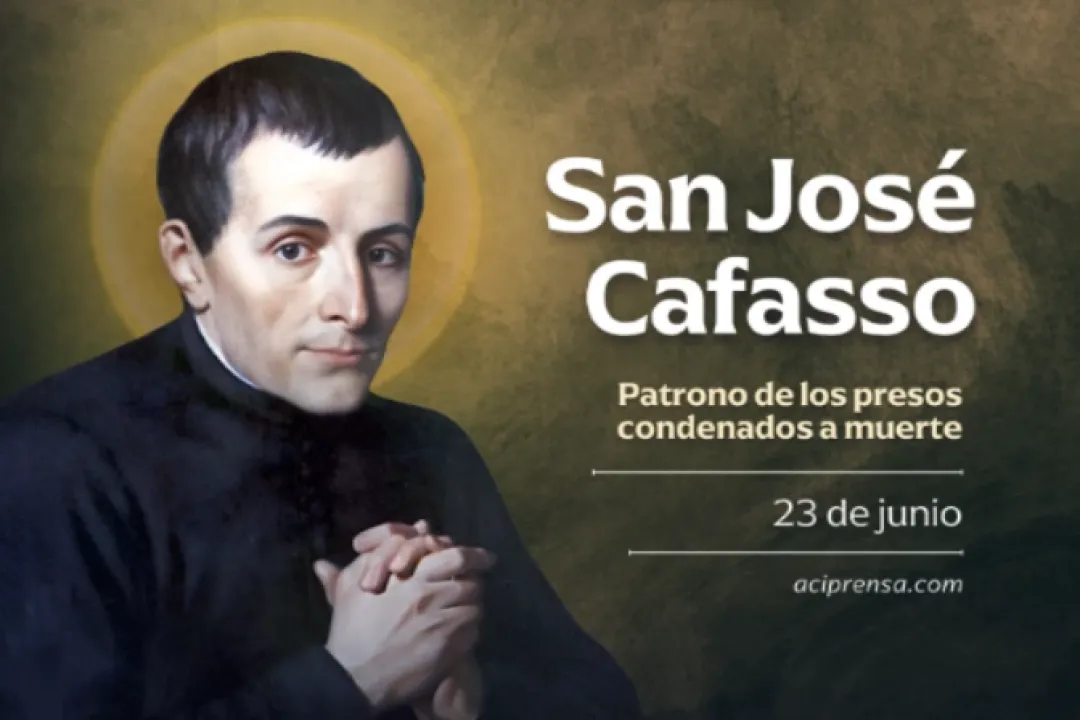 Hoy celebramos a San José Cafasso, patrono de las cárceles y los presos condenados a muerte