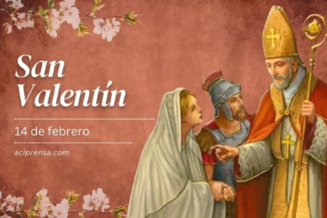Hoy la Iglesia recuerda a San Valentín, patrono de los enamorados