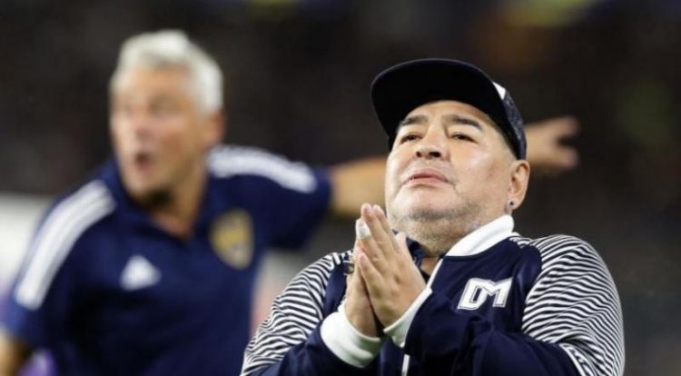 Maradona, sobre suspensin de descensos: "Dicen que es una nueva mano de Dios"