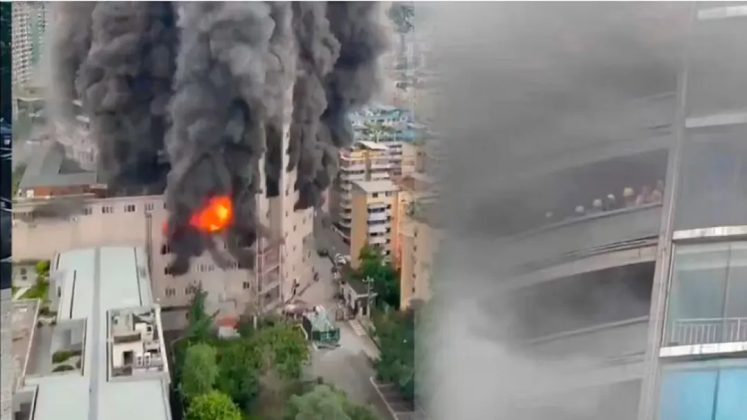 Ocho muertos y quince heridos dejó incendio en un mercado en China