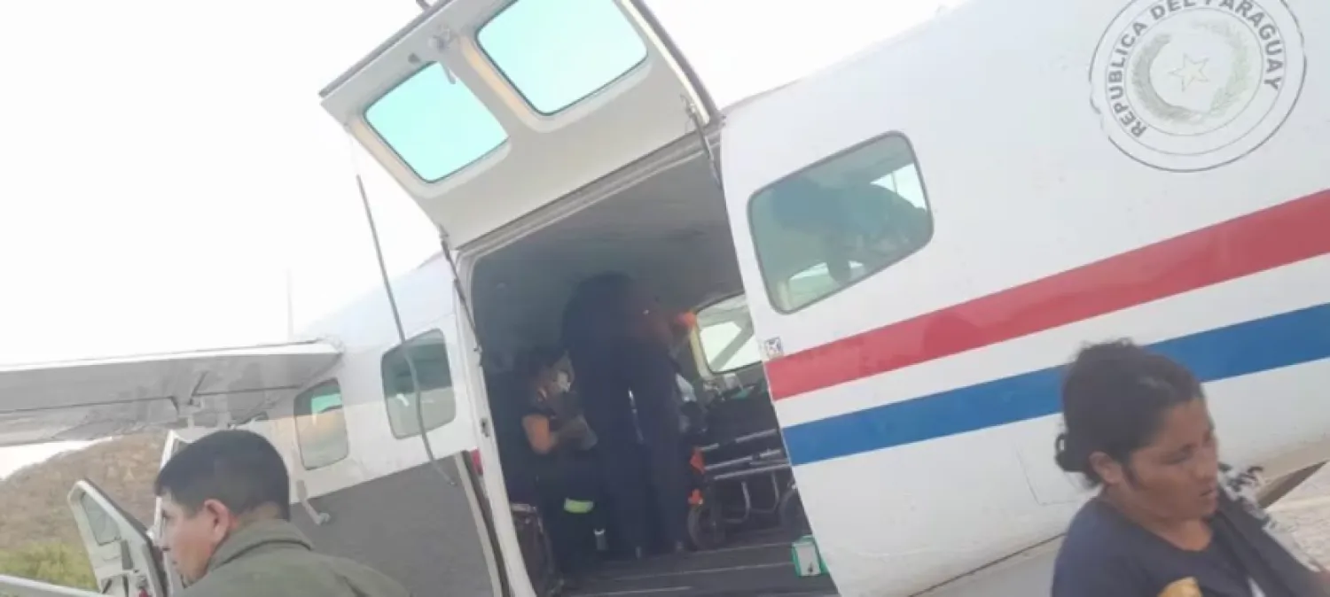 Recién nacido tuvo que ser trasladado vía aérea desde el Chaco para ser ingresado a terapia