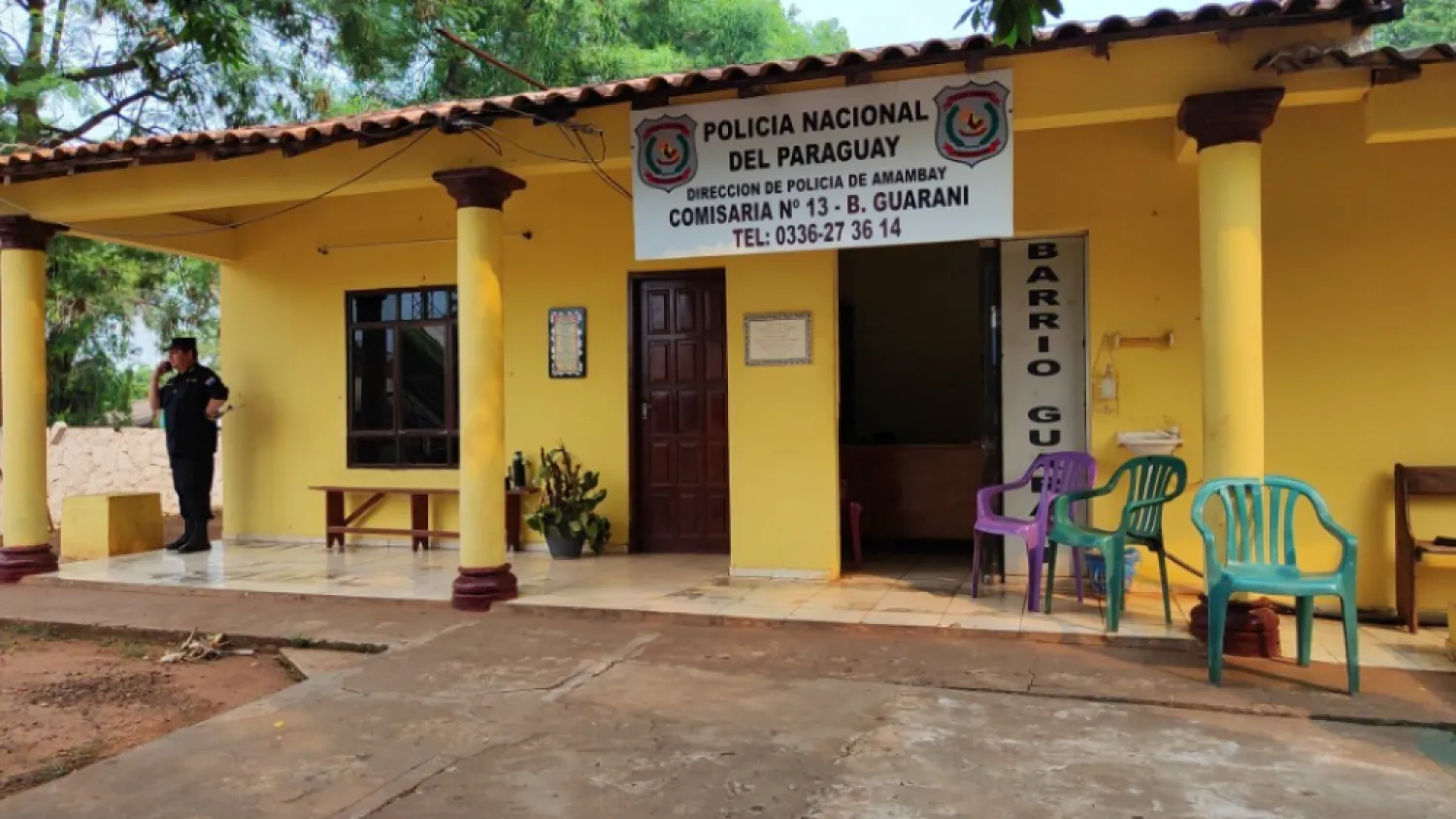 INFORME POLICIAL DEL DEPARTAMENTO DEL AMAMBAY