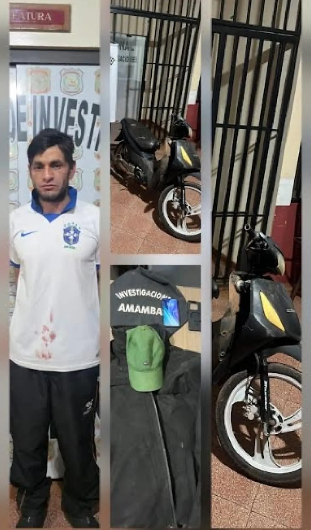 Brasileño buscado por homicidio a abogado brasileño y tráfico es detenido en el barrio General Genes.