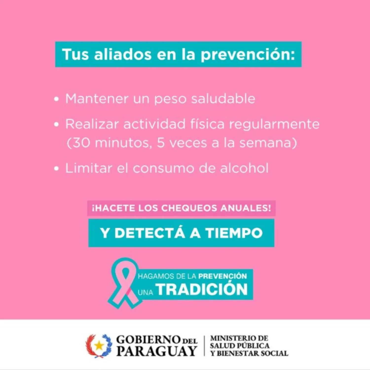 Actividad física: factor de prevención del cáncer de mama