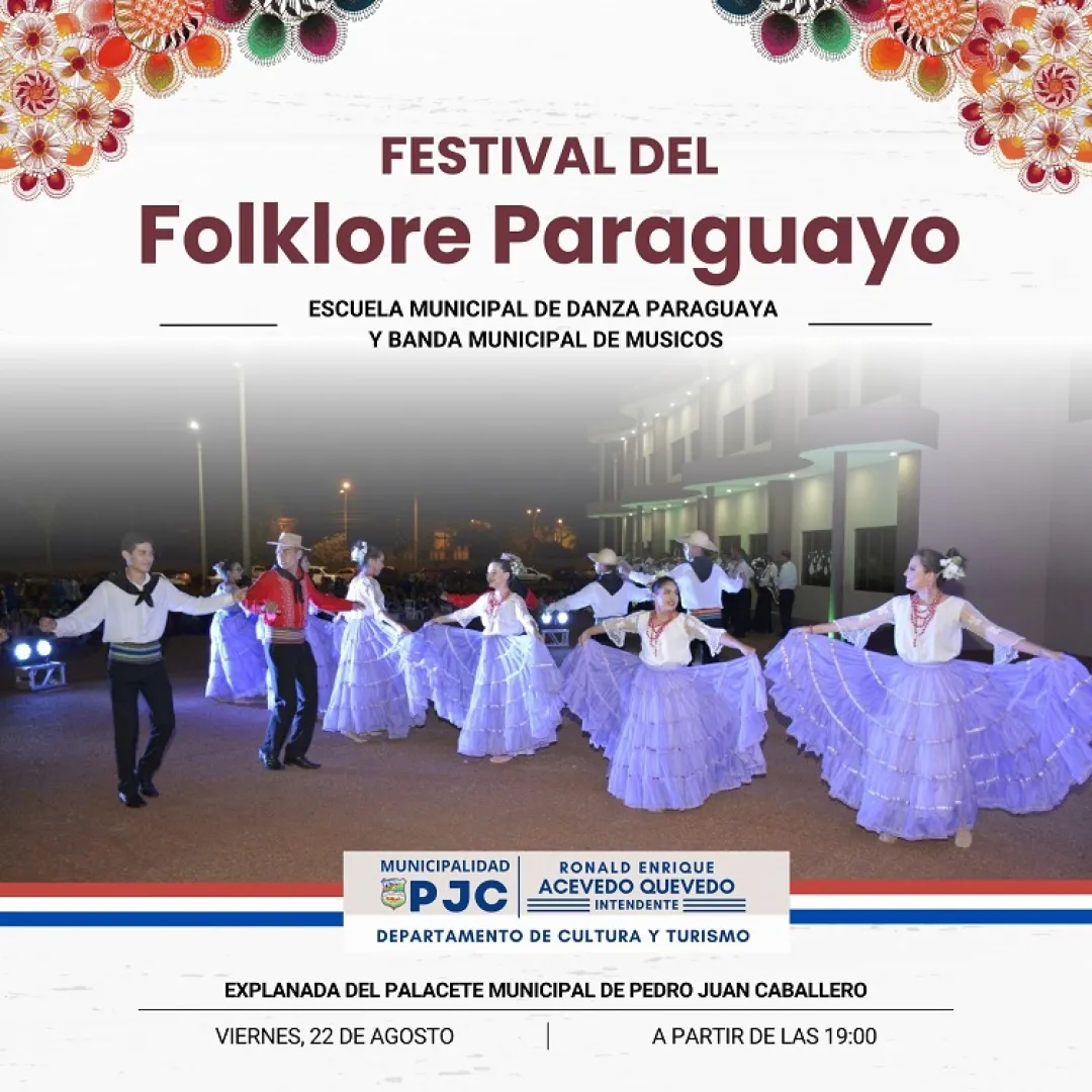 Municipalidad organiza festival artístico cultural por el Día del Folklore