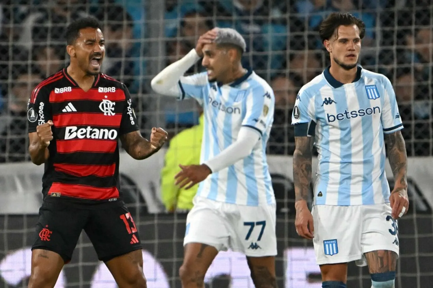Grande FLAMENGO!!, resiste en Avellaneda y es finalista de la Copa Libertadores