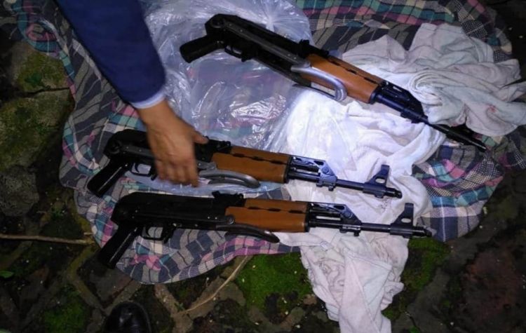 Capturados con armas pesadas irn a juicio oral