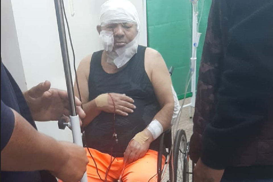 Guardia de seguridad fue derivado a Dourados para una atención más especializada