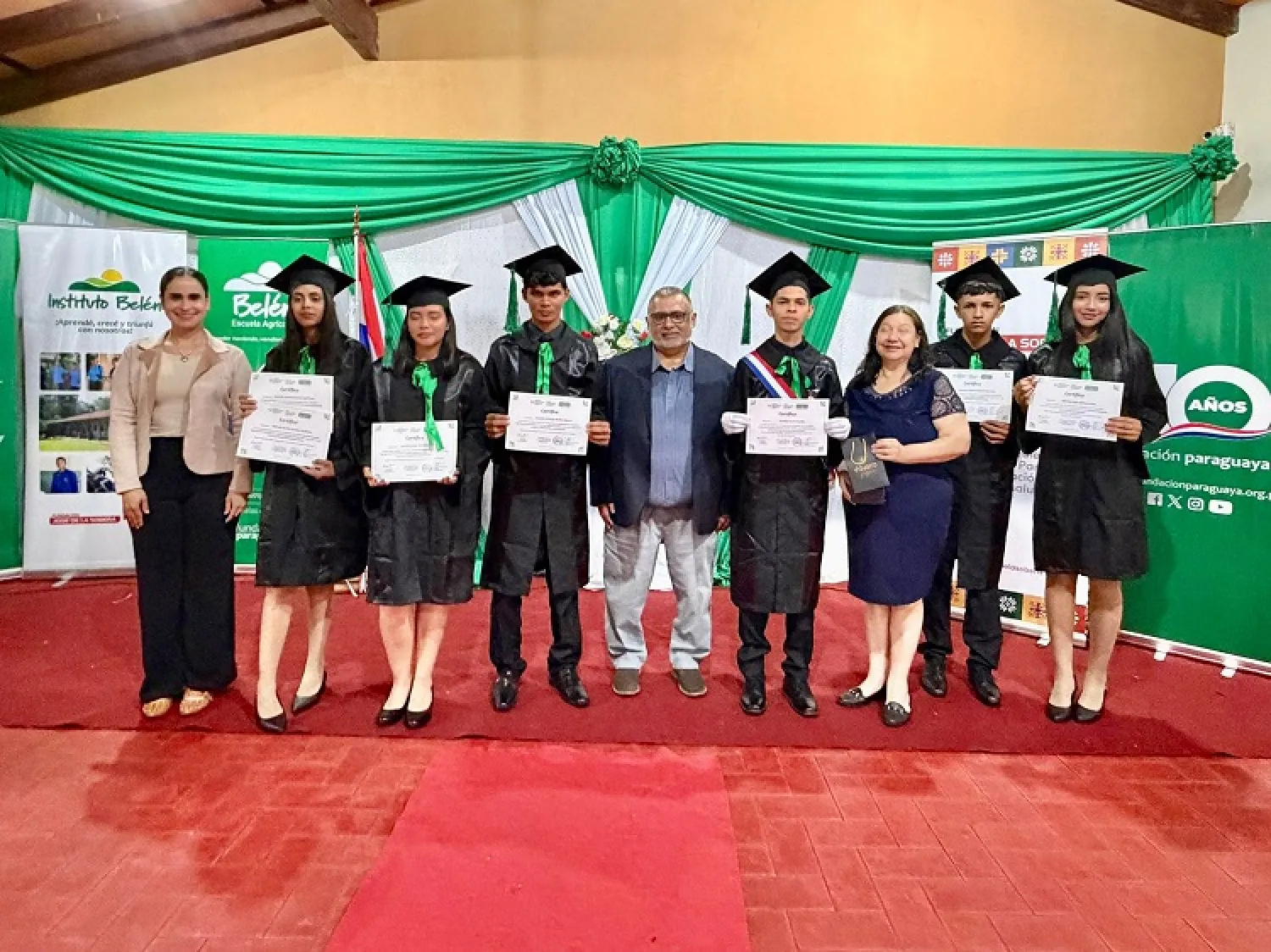 La Escuela Agrícola Autosostenible de Belén celebró una nueva promoción de jóvenes emprendedores rurales