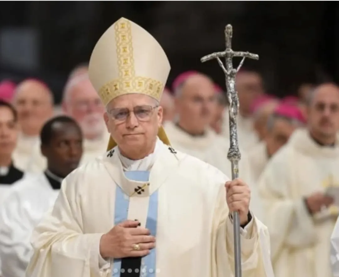 Hoy lunes en la Basílica de San Pedro, el Papa León XIV presidió   la Misa del Jubileo
