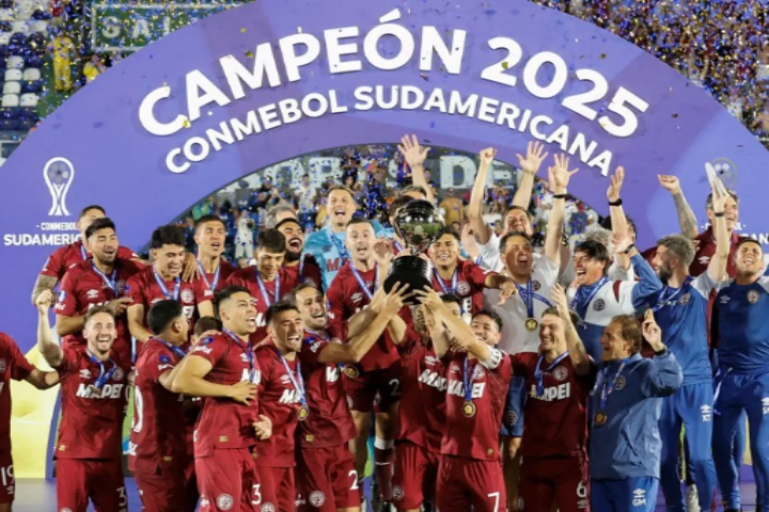 Lanús le ganó en los penales a Atlético Mineiro y se consagró campeón de la Copa Sudamericana