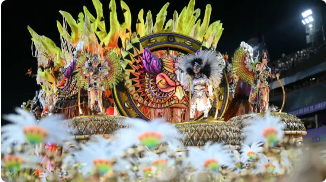Beija-flor gana el 15º título del carnaval de Río de Janeiro
