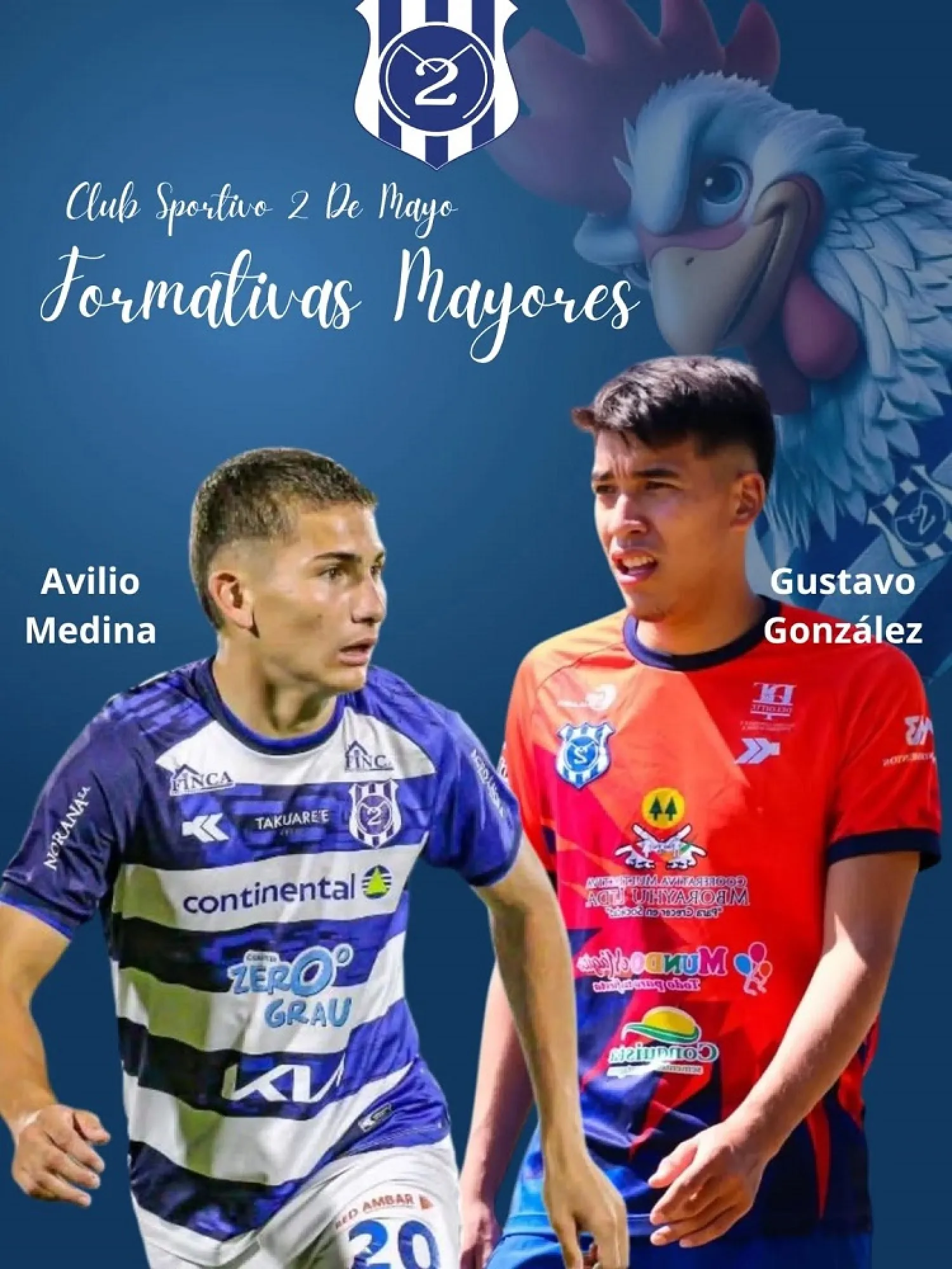 Desde  la cantera a la primera del Club Sportivo 2 de Mayo