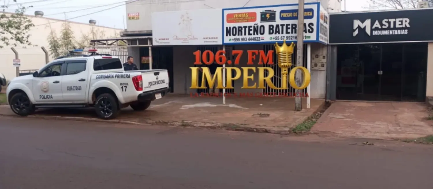 Delincuentes roban salones comerciales en el barrio María Victoria