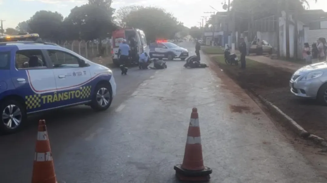 Las motocicletas son la causa de la mayoría de los accidentes de transito en Ponta Porã