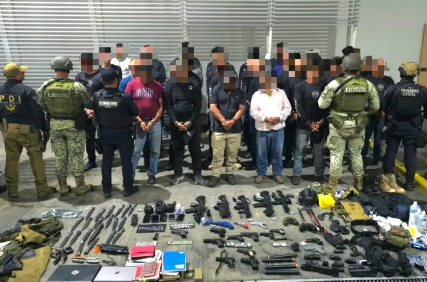 México: detienen a 38 miembros de culto evangélico que adiestraba en uso de armas