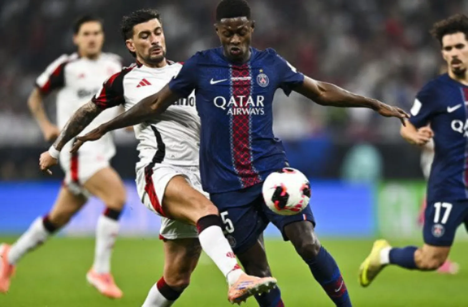 Nos faltó pierna para ir por más: De Arrascaeta tras la caída del Mengão con el PSG