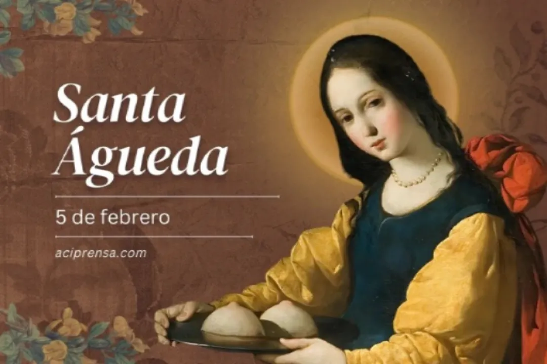 Hoy 5 de febrero, se celebra a Santa Águeda de Catania, virgen y mártir, patrona de las enfermeras