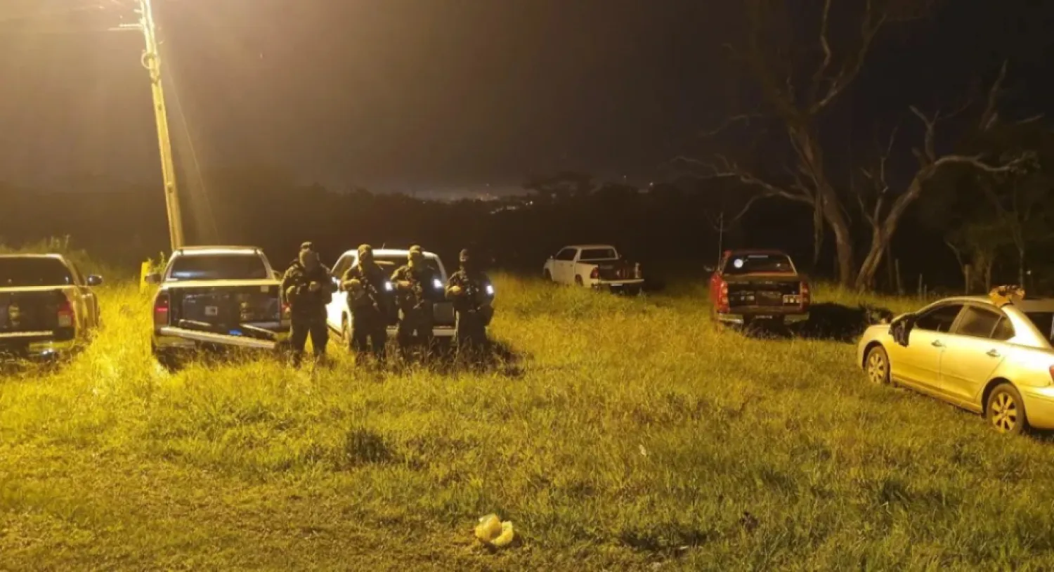 Incautación de 70 toneladas de marihuana en Saltos del Guairá
