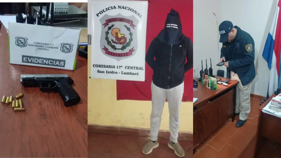 Lambaré: abogado disparó contra un hombre que intentaba ingresar a su vivienda