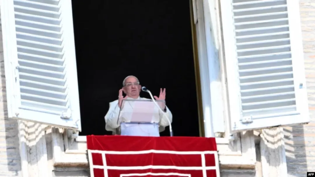 El papa Francisco pide paz “en todos los frentes” en el Oriente Medio