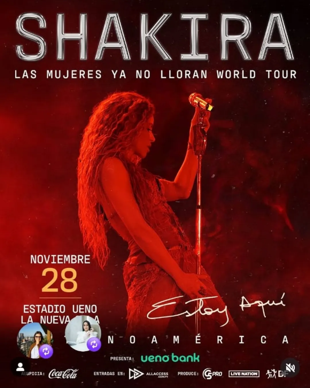 ¡Es oficial! Shakira anunció su regreso a Paraguay