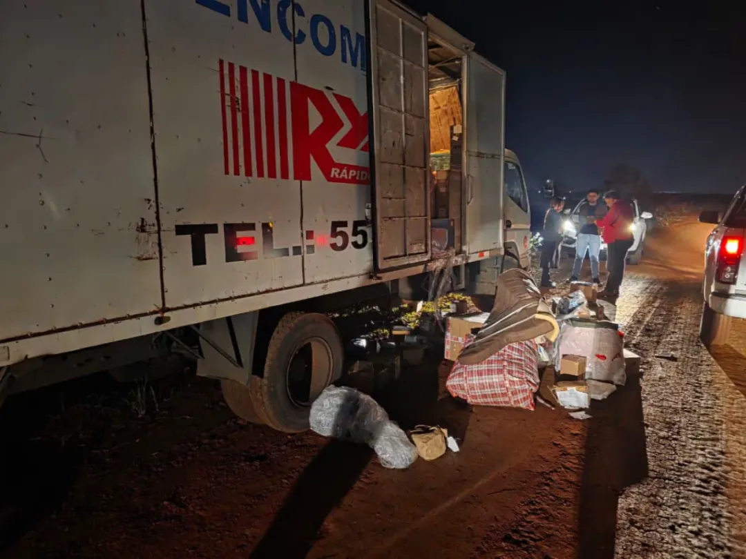  Asaltan a transportadora y abandonan vehículo con carga en Minga Guazú