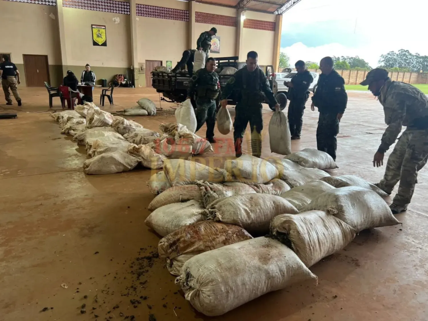 Incautan más de 1.200 kilos de marihuana en Amambay