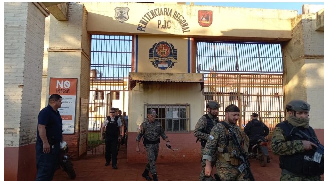Allanaron celda de integrantes del PCC