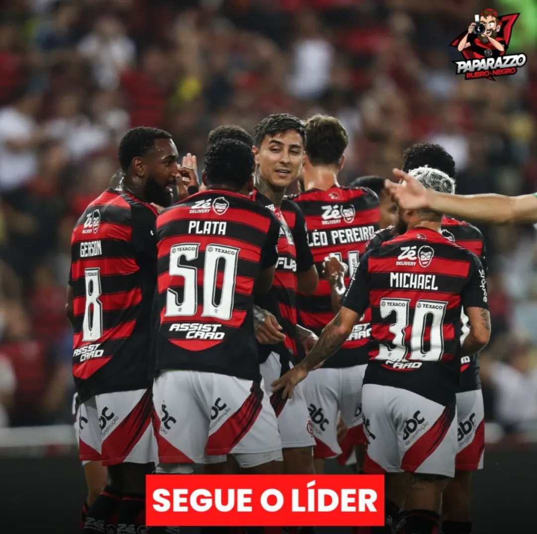 Flamengo atropella a Fortaleza y se convierte en líder del Brasileirão en el partido previo al Mundial